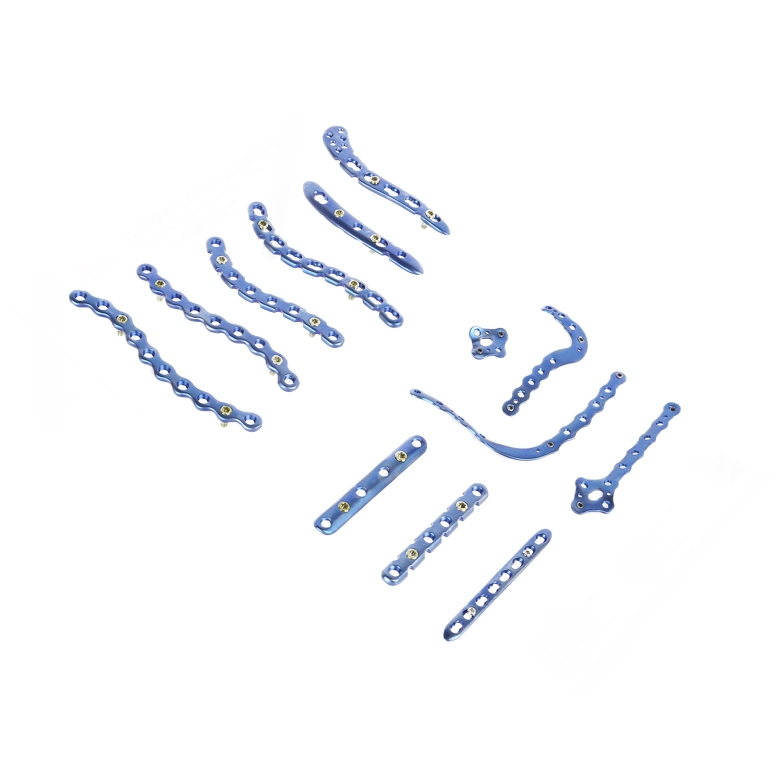 Distal Dorsal Plate of Radius Titanium Fracture Full Types Implant Orthopedic Instruments Plate